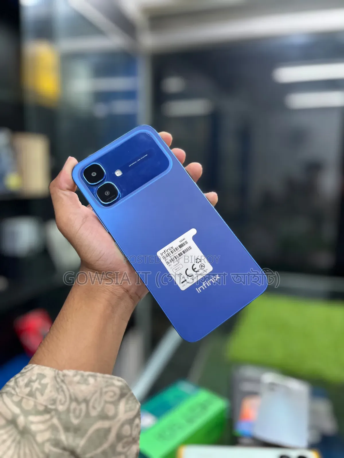 Infinix Smart 20 64 GB Blue
