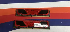 Team Red Elite 16GB X2 Sticks 32GB 3200MHz (3600MHz Supported by OC)