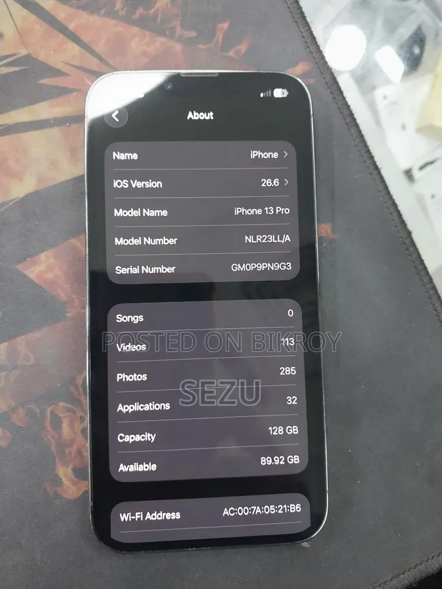 Apple iPhone 13 Pro 128 GB Black