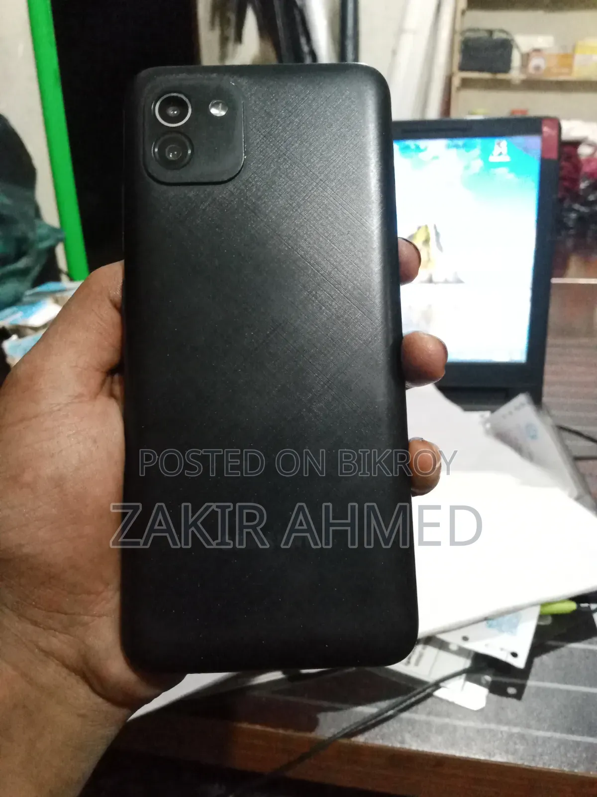 স্যামসাং গ্যালাক্সি এ০৩ ৩২ জিবি কালো
