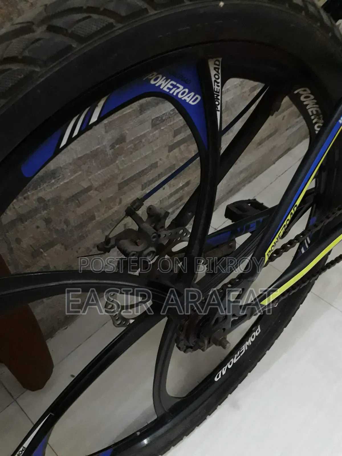 Poweroad ব্র্যান্ডের L-165 মডেলের সাইকেল বিক্রয় হবে।