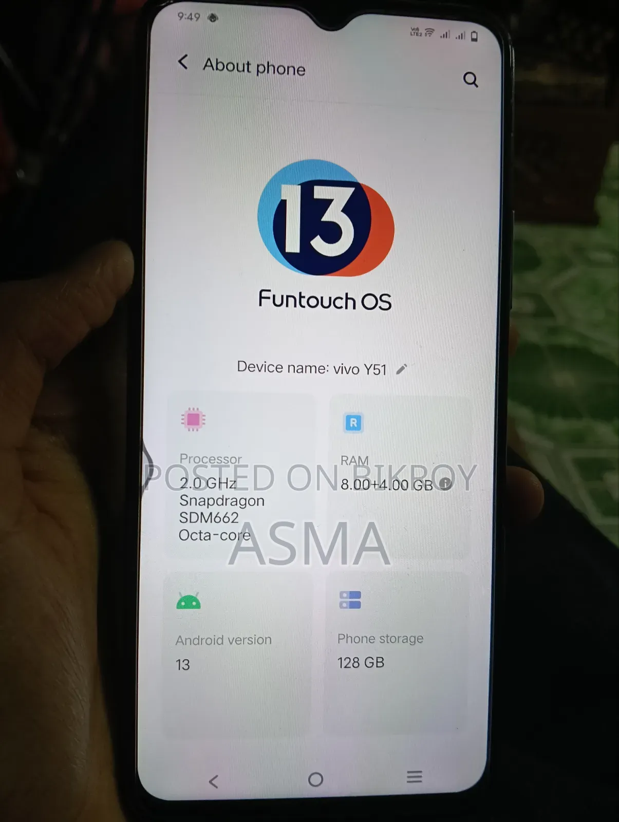 Vivo Y51 16 GB Blue
