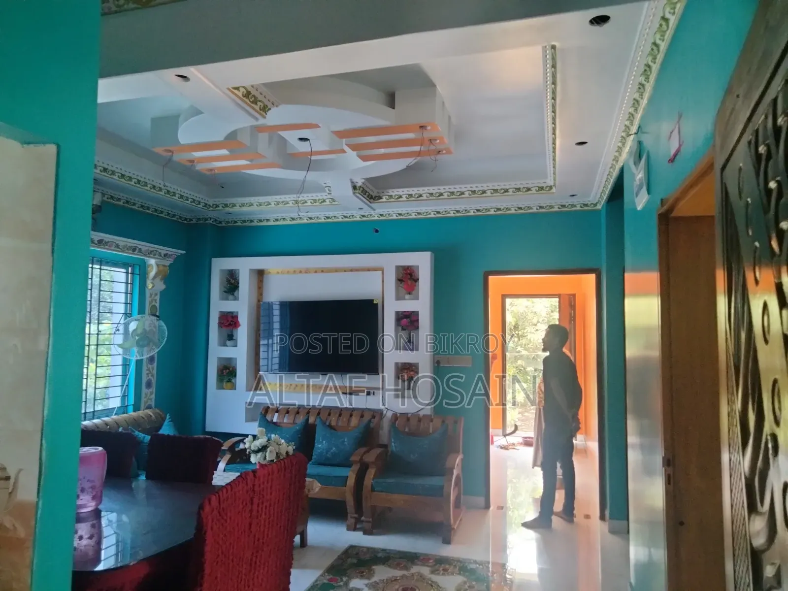 Furnished 4-Bedroom Apartment in Pubail Bajar O Vumi, Gazipur Sadar