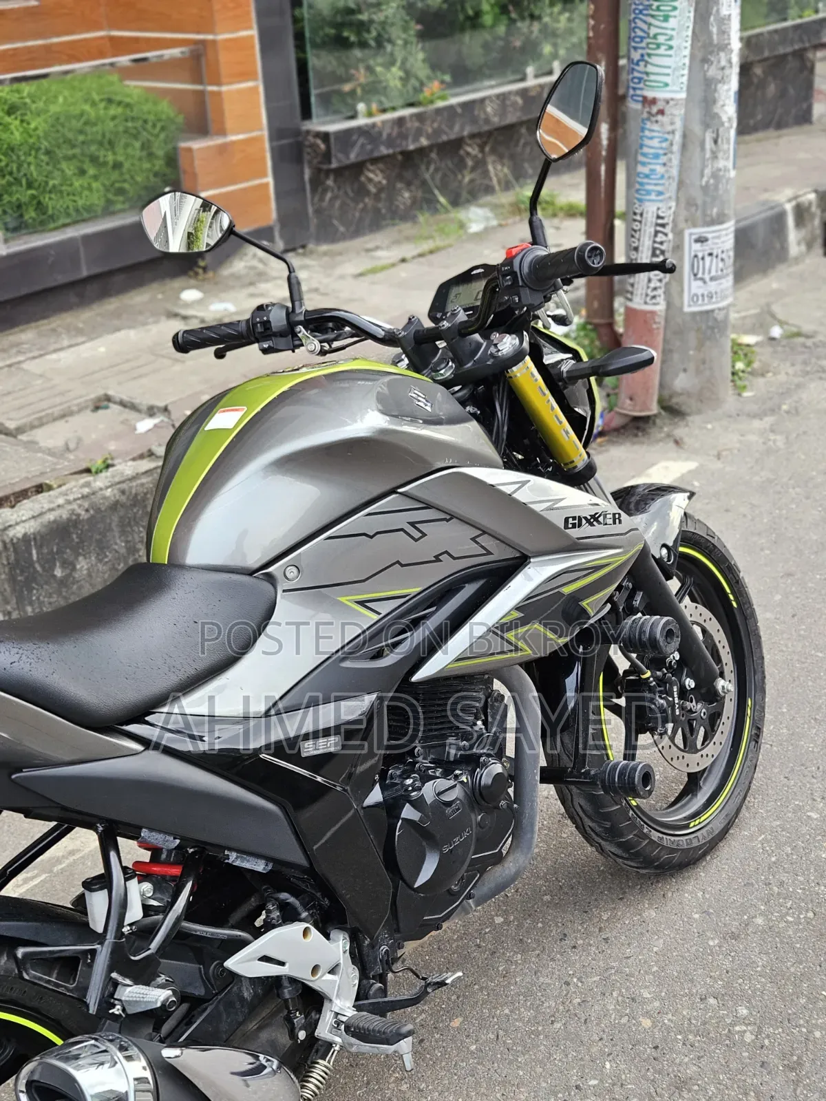 Suzuki Gixxer 2025 Gray