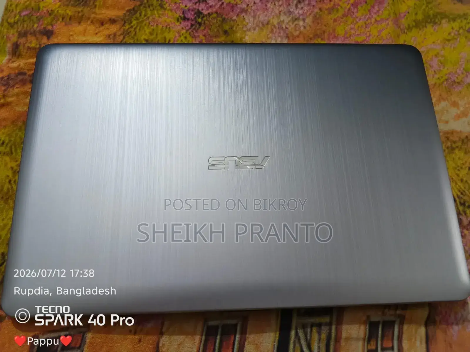 New Laptop ASUS Vivobook 16 4GB Intel Core i5 128GB SSD