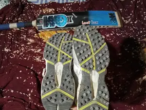 Sports Shoe and Bat