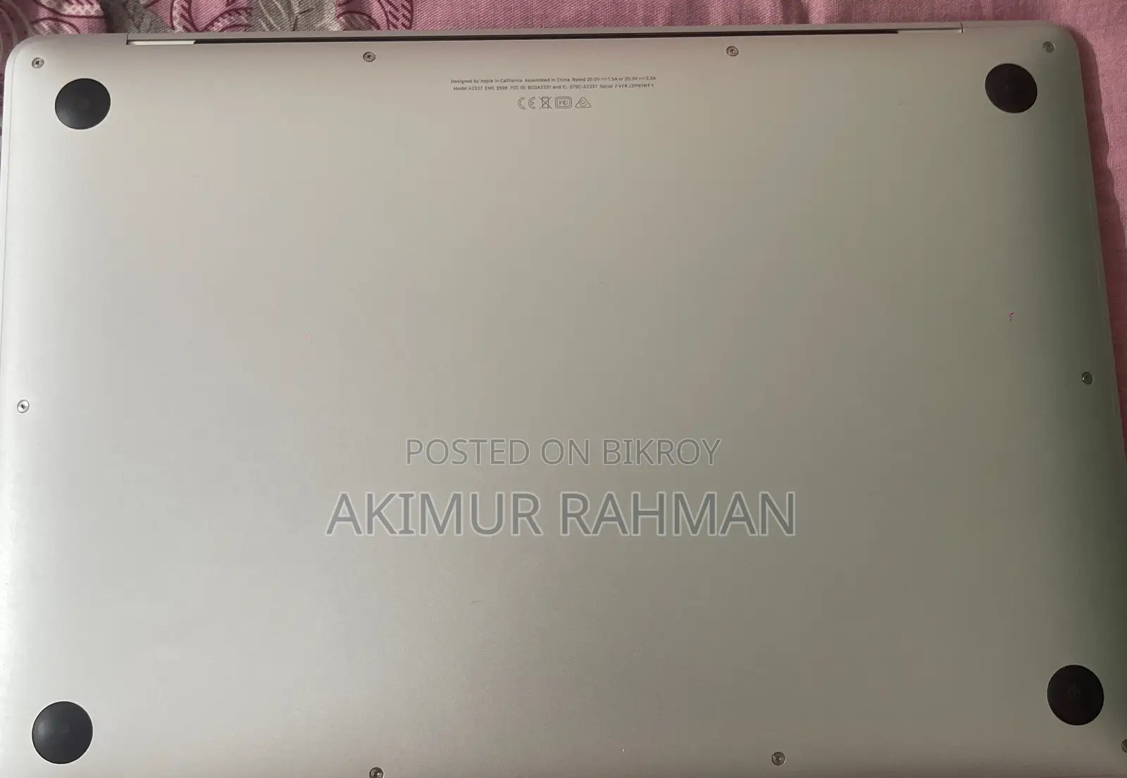 Laptop Apple MacBook Air 2020 M1 8GB Apple M1 SSD 256GB