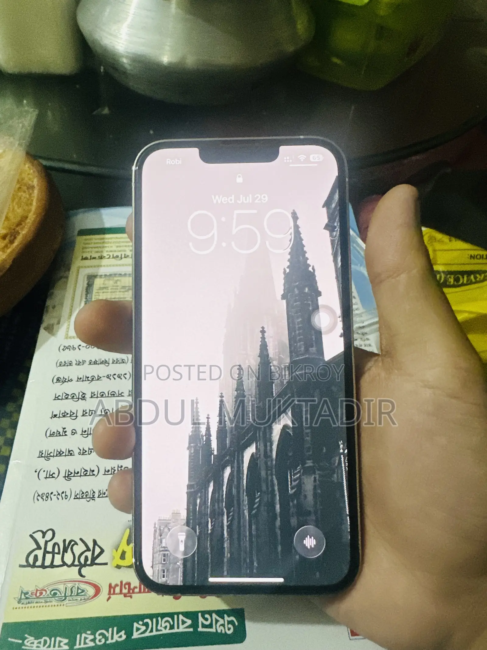অ্যাপল আইফোন ১৩ প্রো ২৫৬ জিবি সাদা
