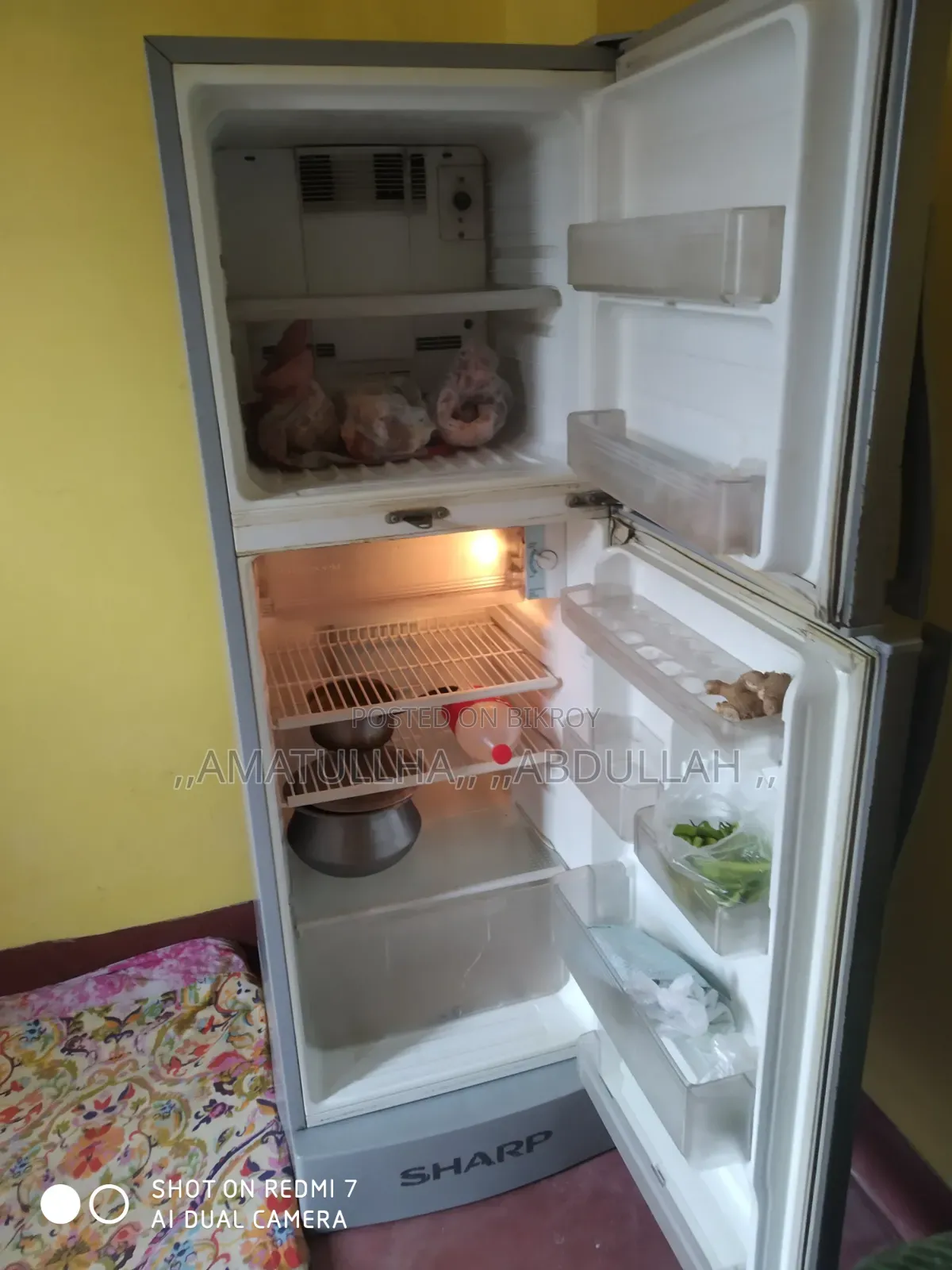 Refrigerator for sale.