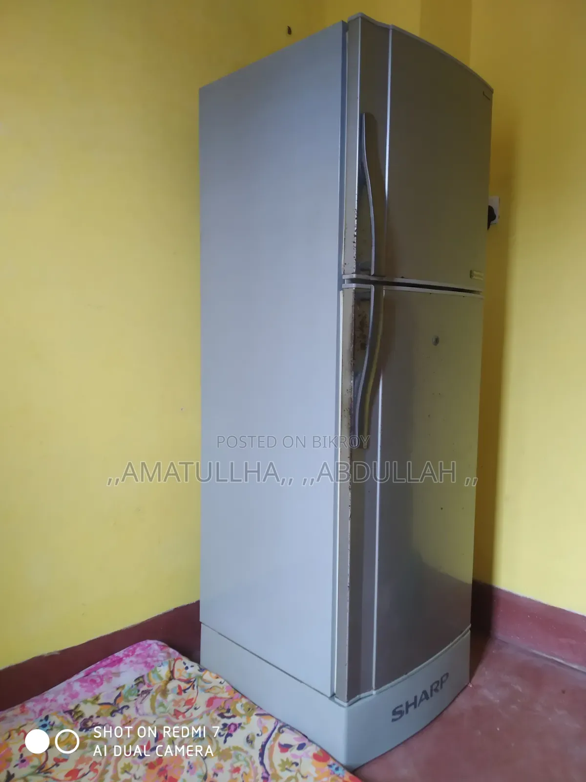 Refrigerator for sale.