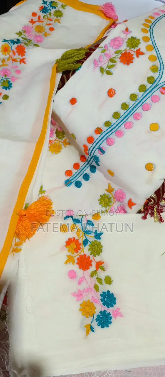 Exclusive Handwork Three-Piece