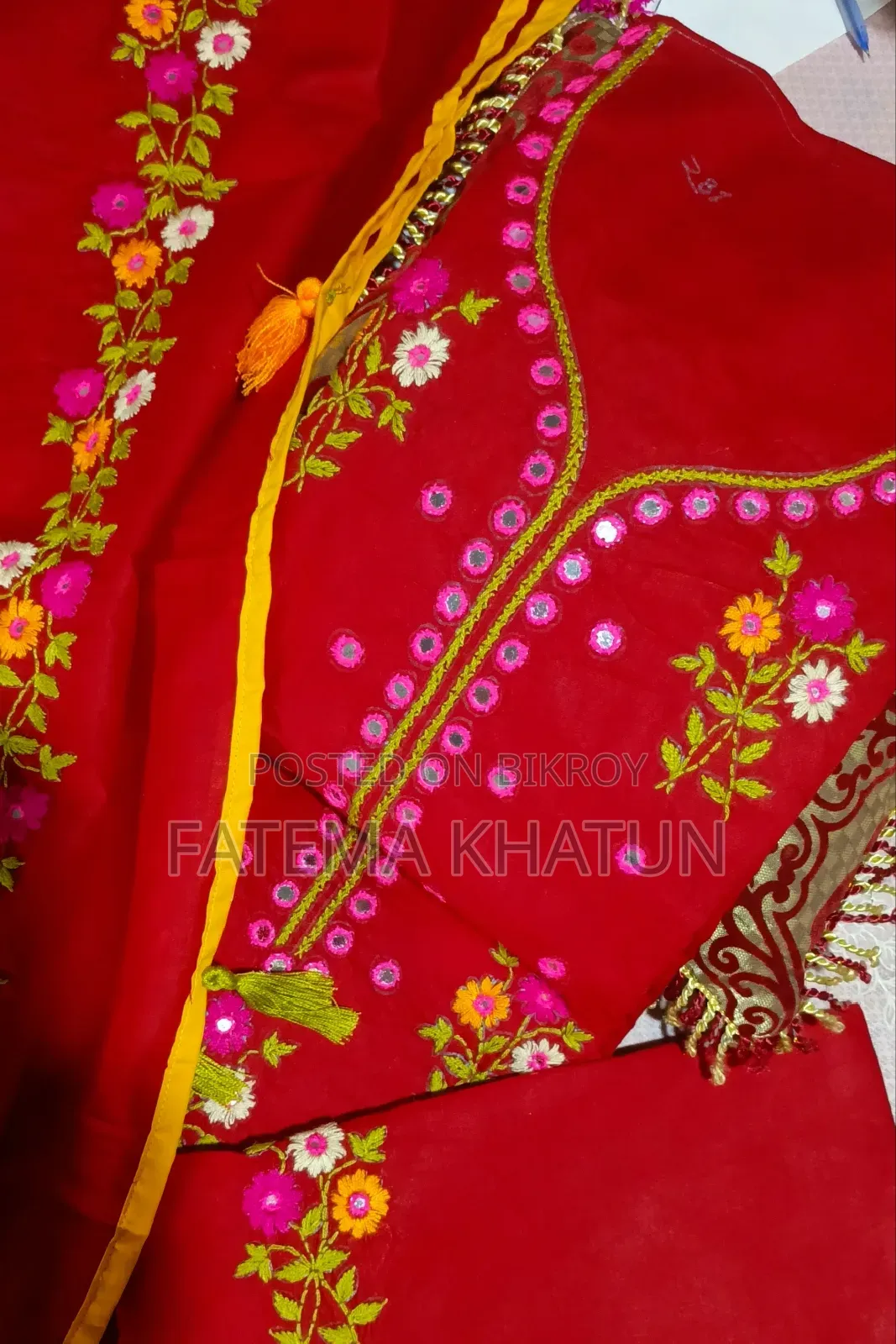 Exclusive Handwork Three-Piece