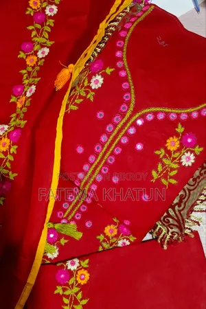 Exclusive Handwork Three-Piece