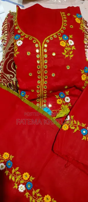 Exclusive Handwork Three-Piece