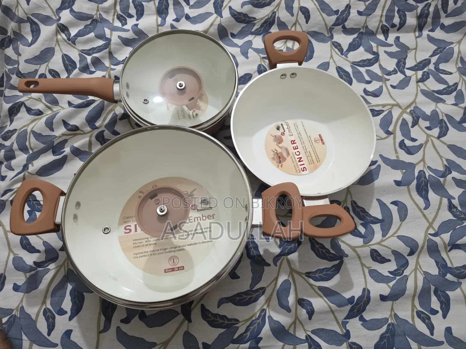 Singer Ember Non-Stick Cookware Set - 5 PCS