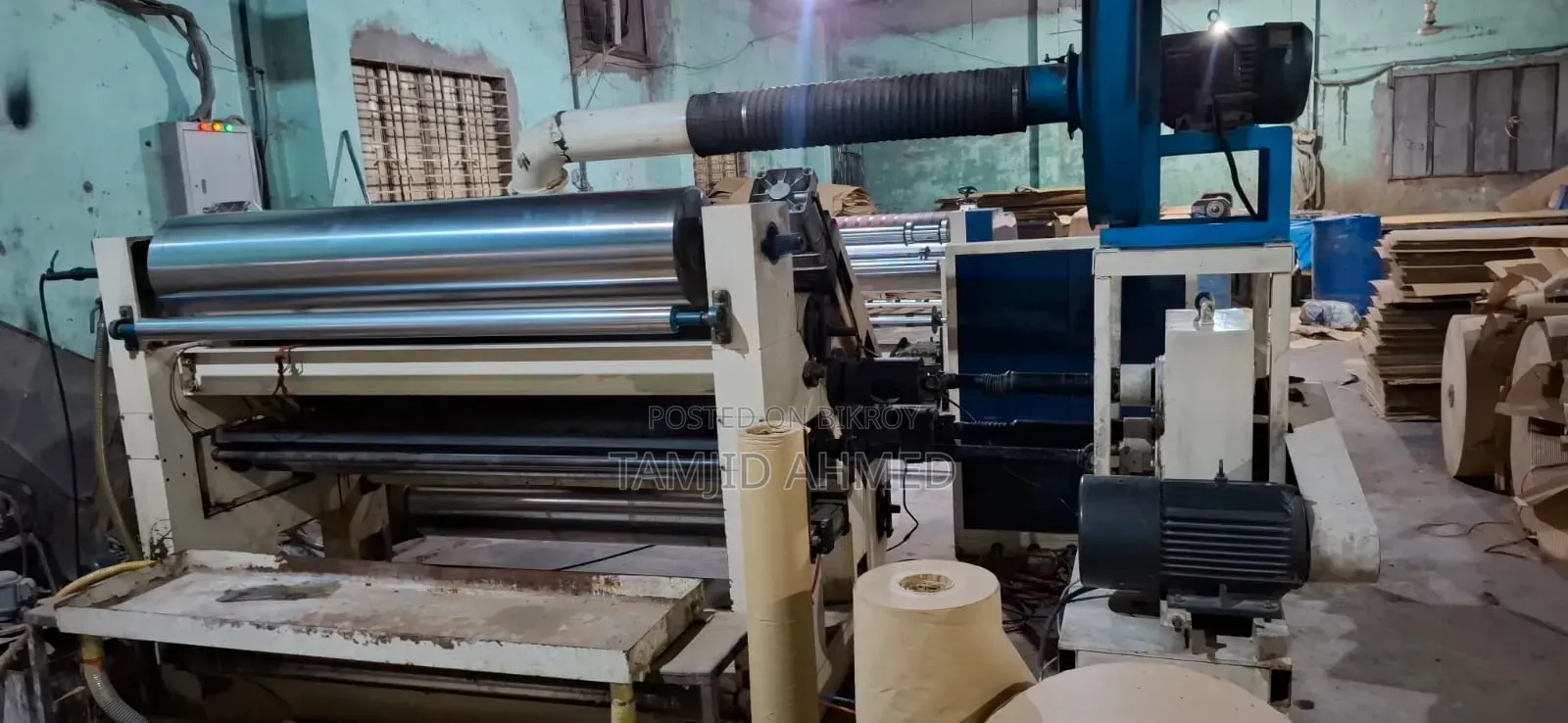 Corgation Machine China Semi Auto