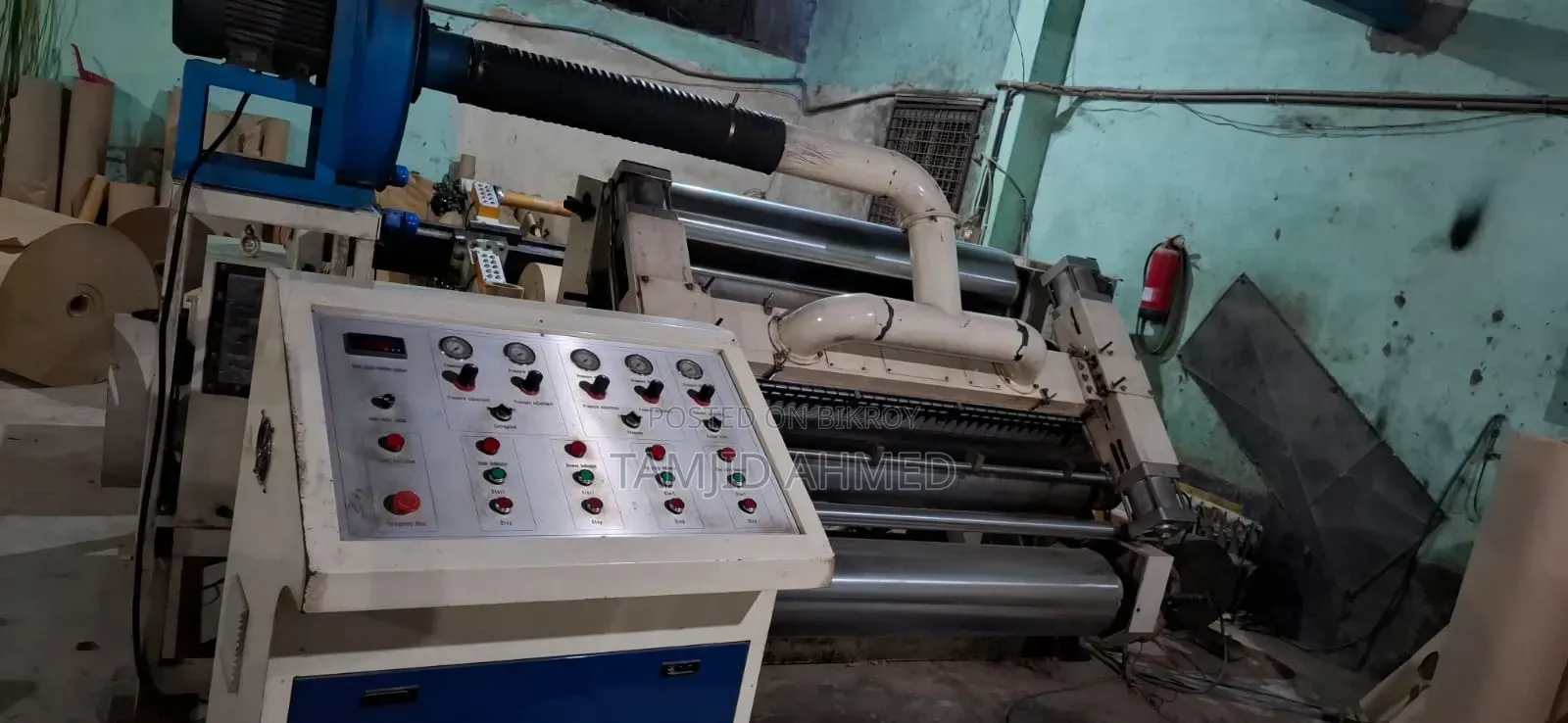 Corgation Machine China Semi Auto