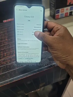 Samsung Galaxy A20 32 GB Black
