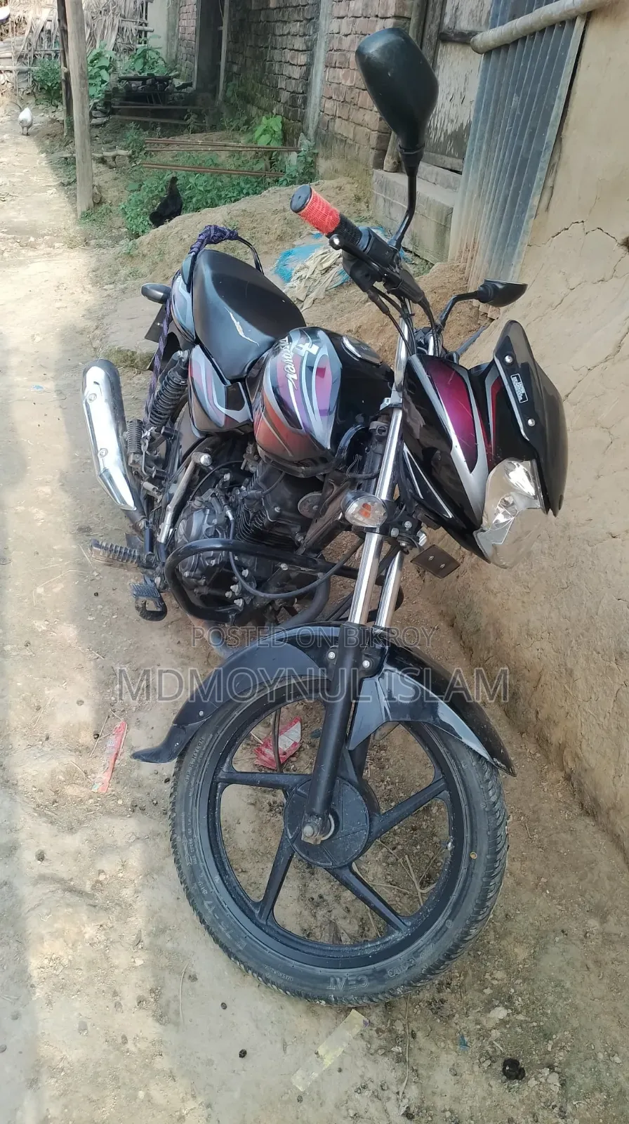 Bajaj Discover 100 2017 Black