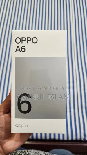 New Oppo A6 256 GB Blue