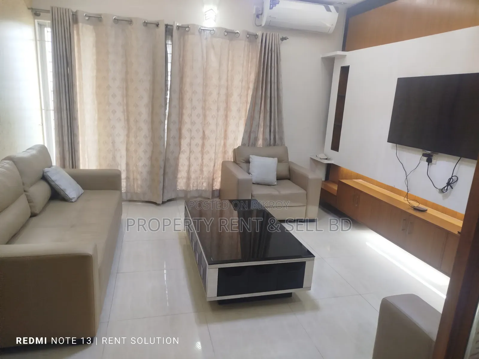 Furnished 3 Bedroom Apartment in Banani for Rent