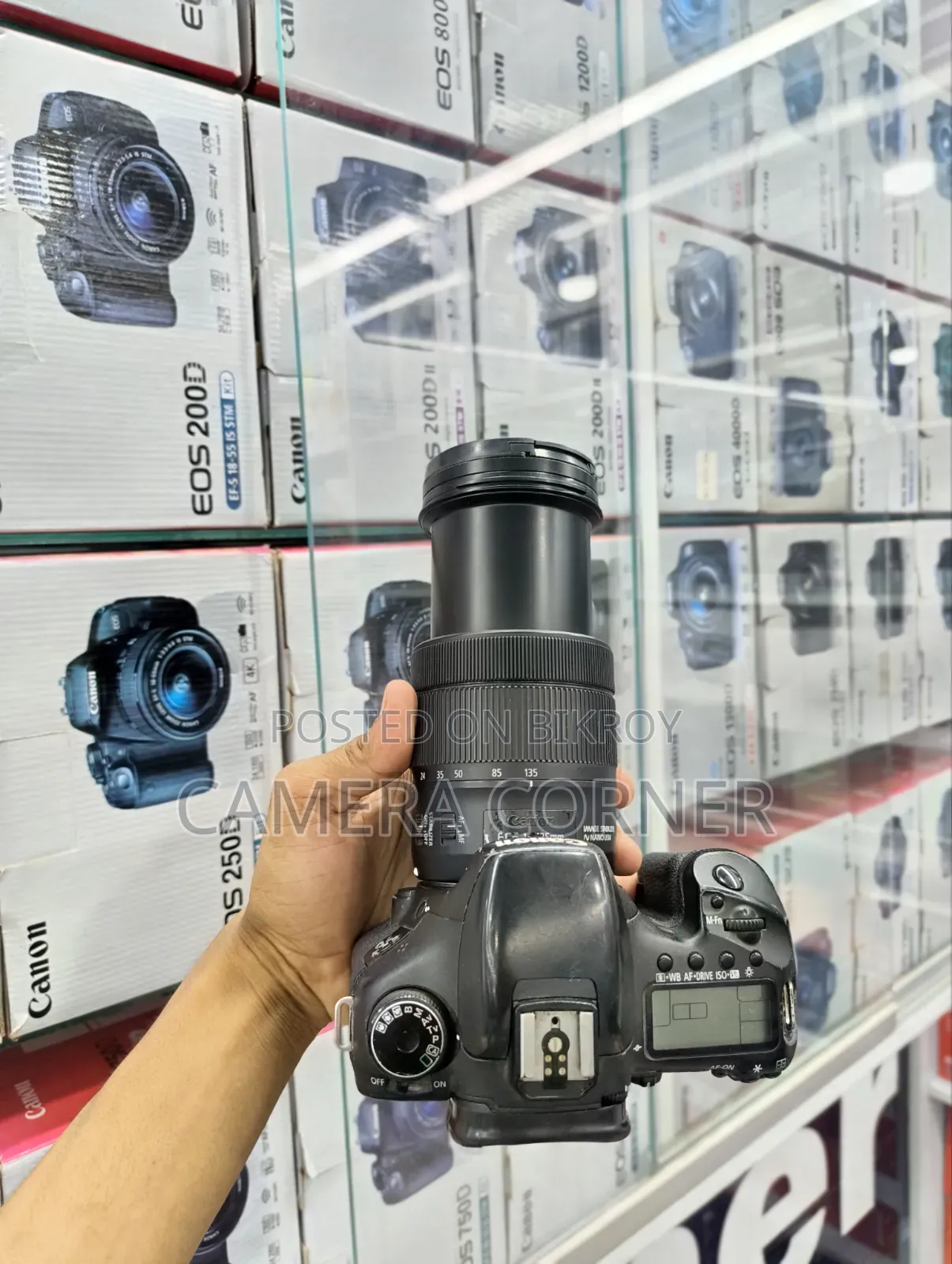 Canon 7D Camera With 18-135mm USM Lens