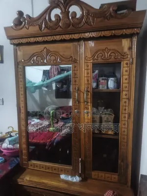 An Acacia Wood Dressing Table