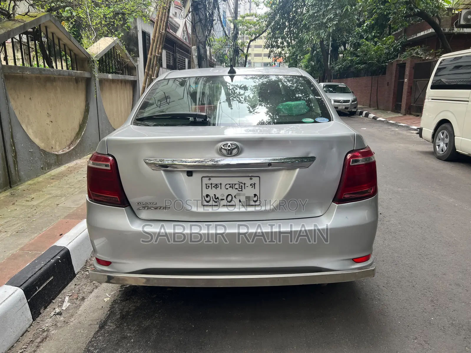 Toyota Axio 2016 Silver