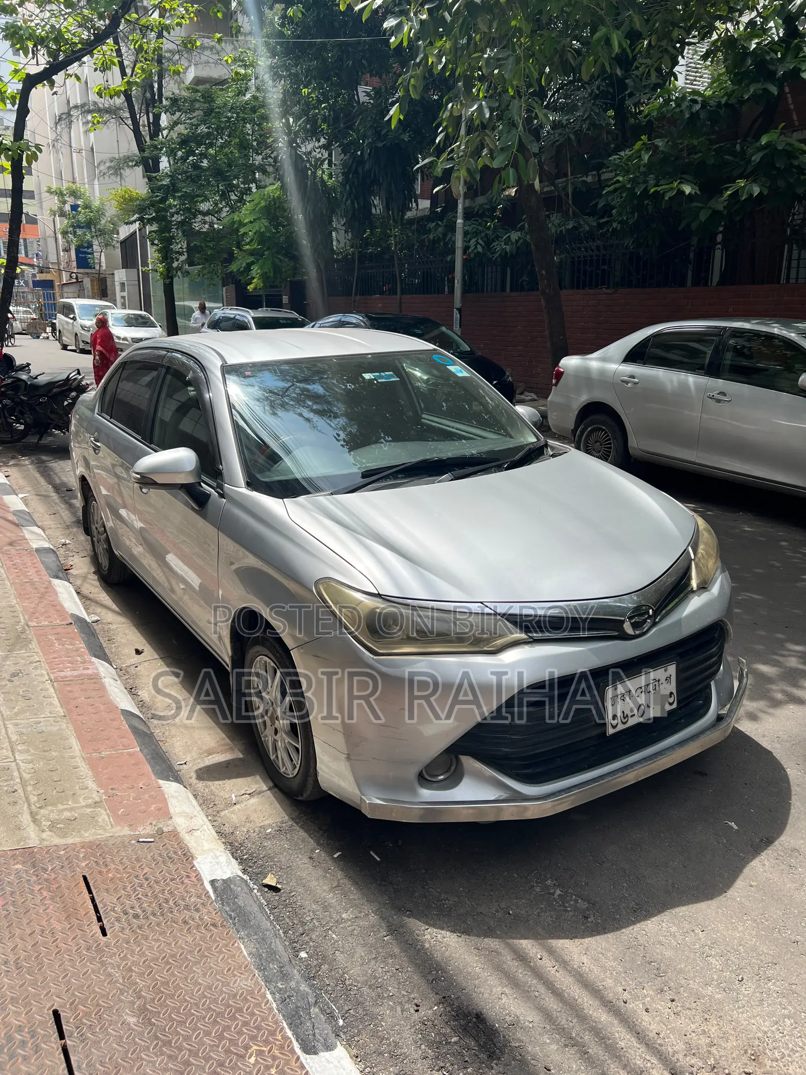 Toyota Axio 2016 Silver