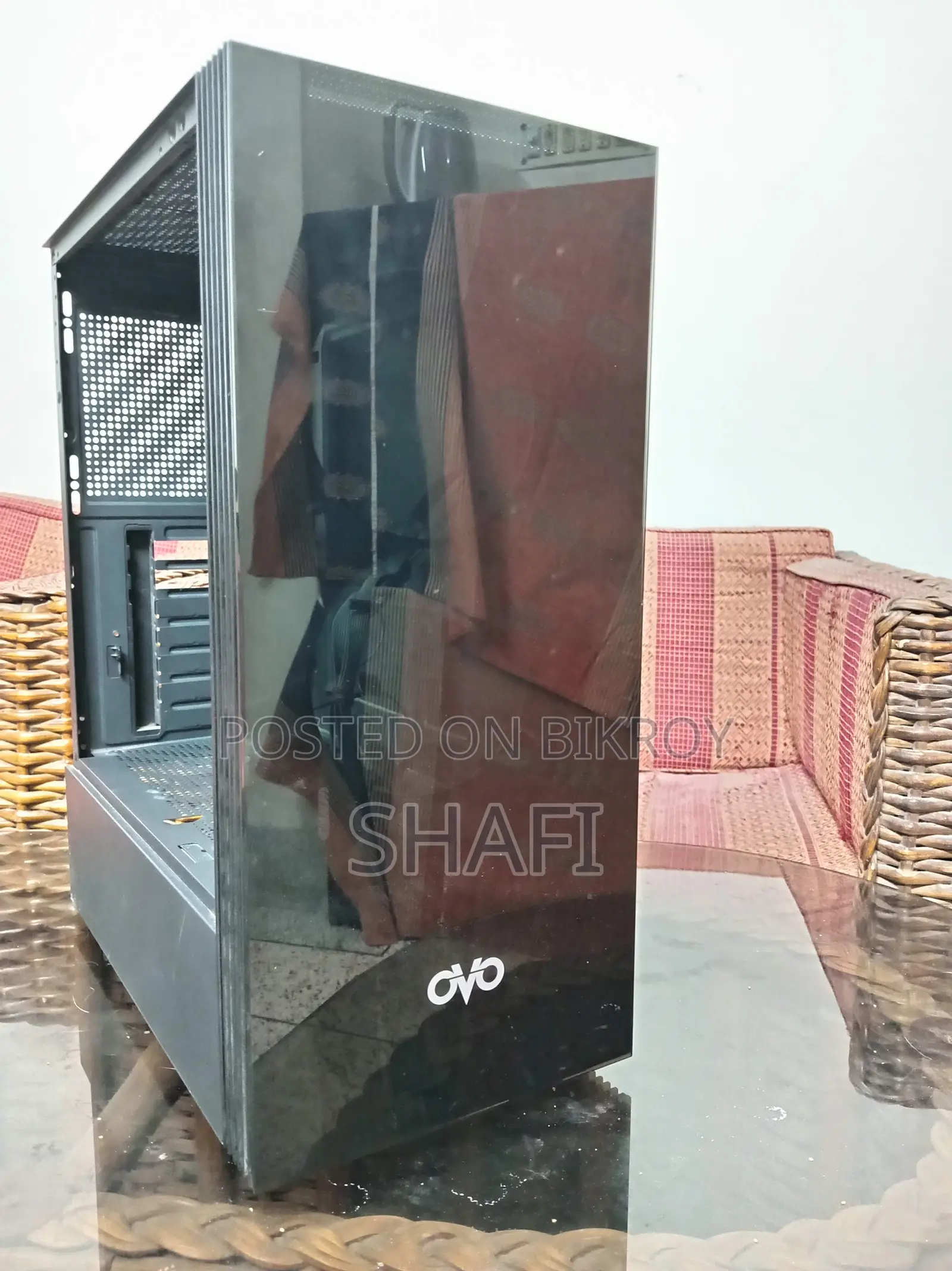 OVO X10 Mid Tower Gaming ARGB Case