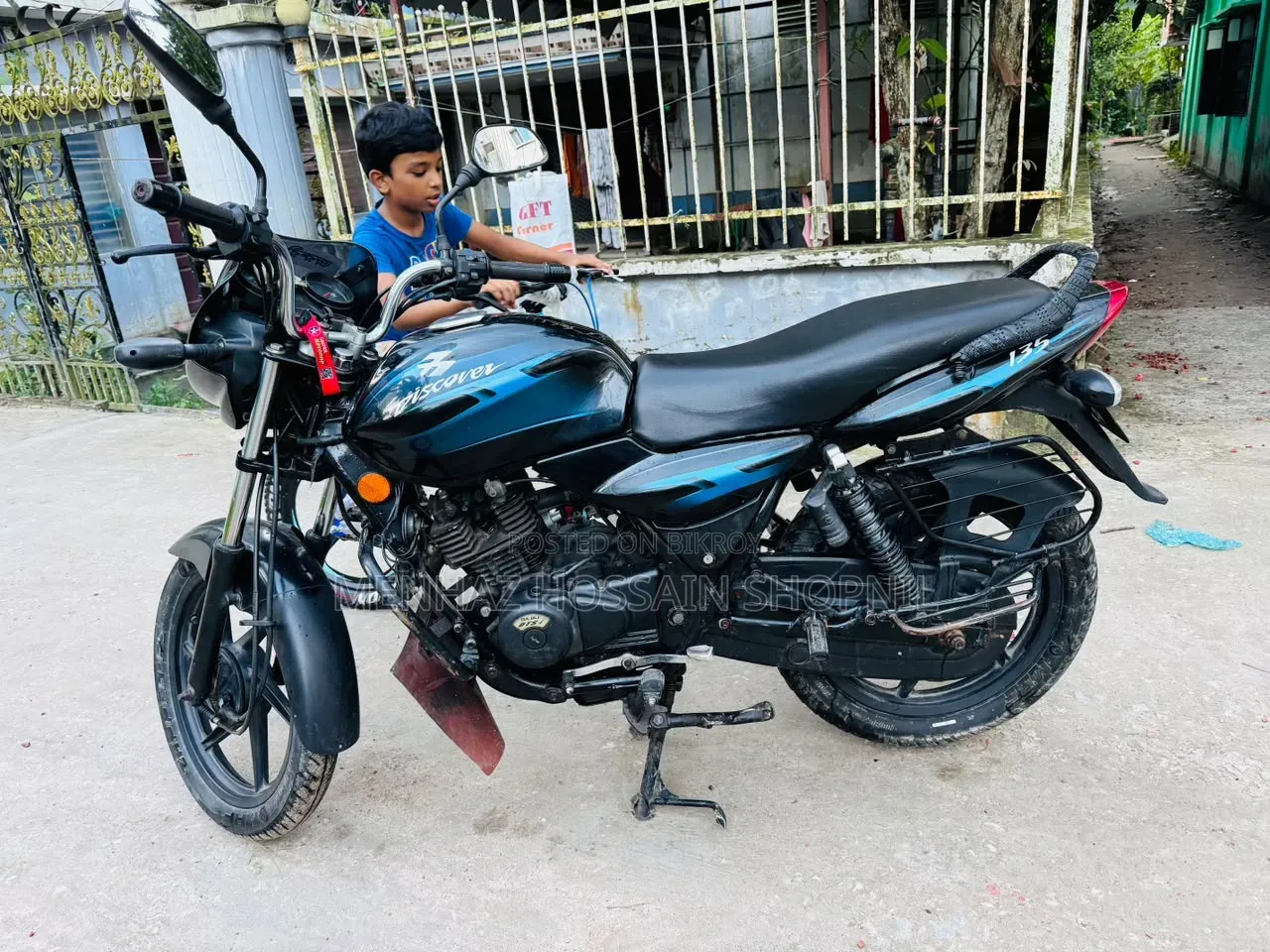 Bajaj Discover 135 2014 Black