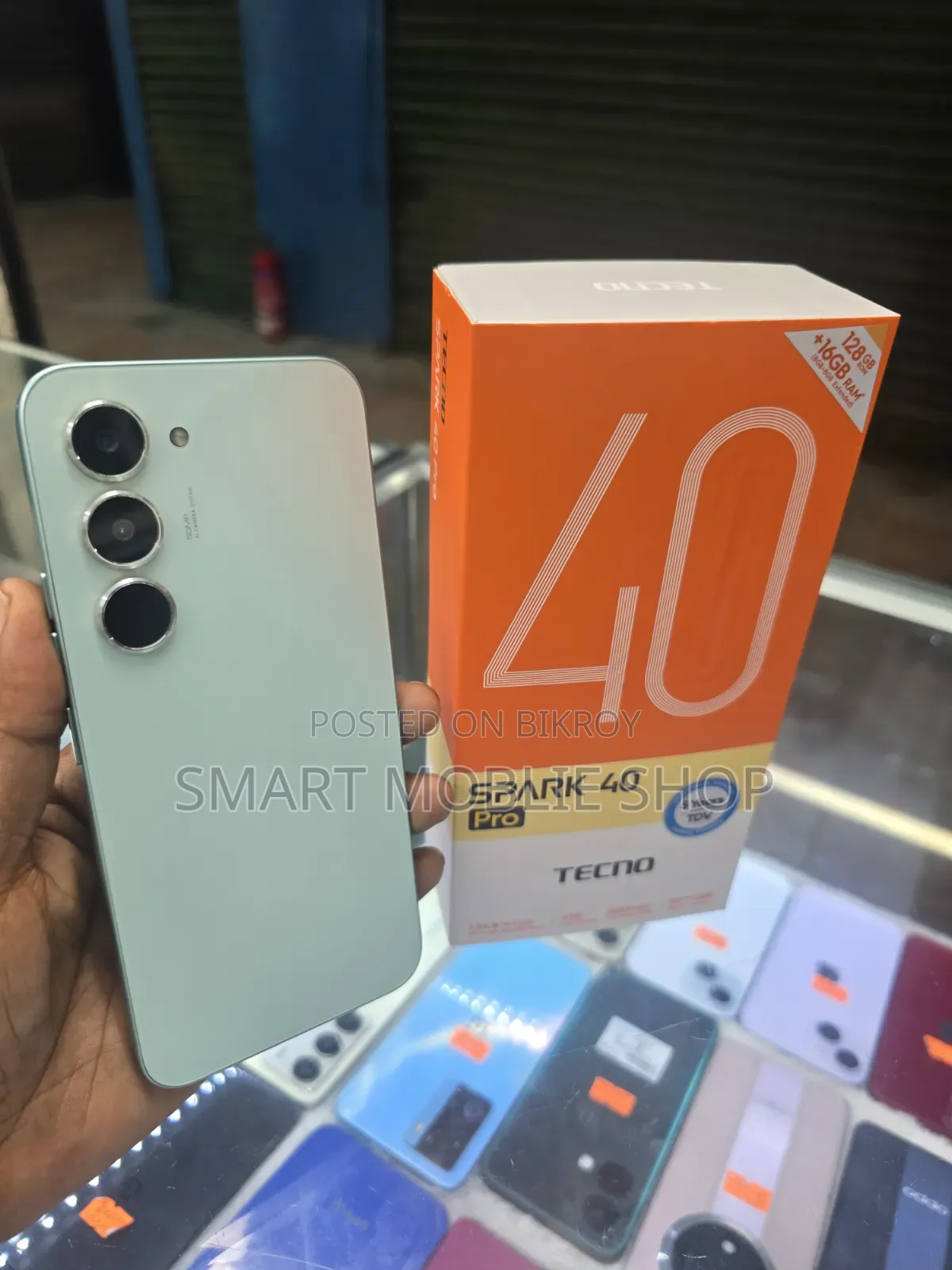 New Tecno Spark 40 Pro 128 GB Green