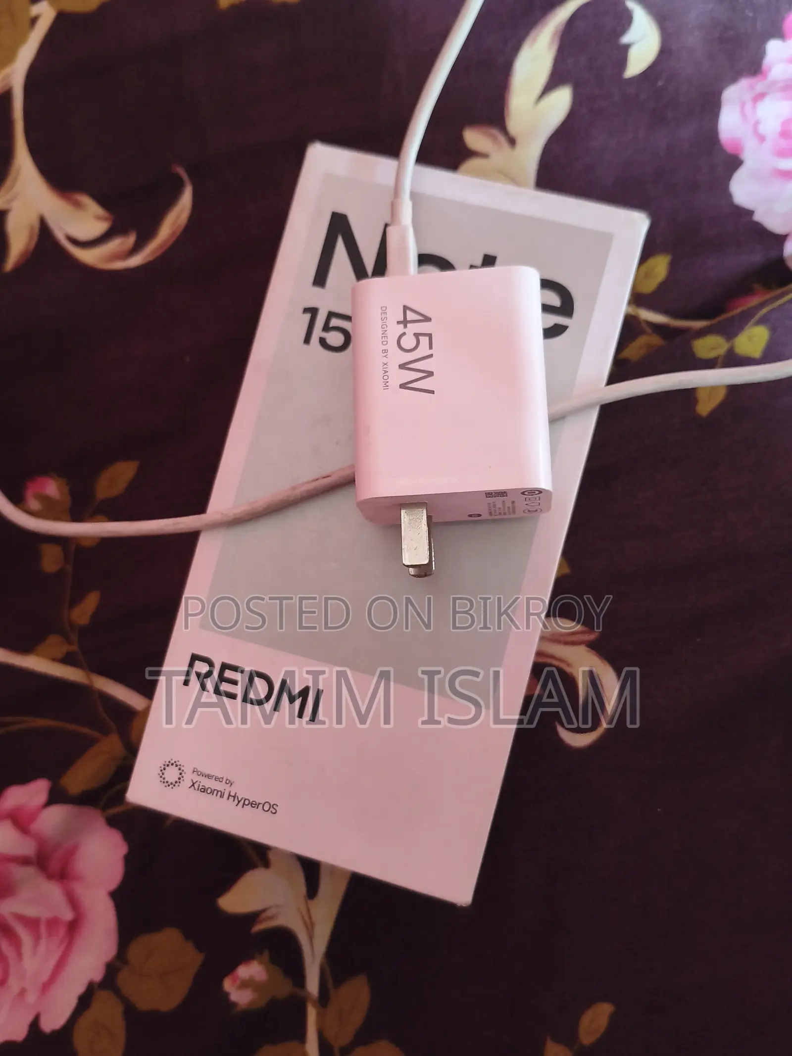 শাওমি রেডমি নোট ১৫ প্রো ২৫৬ জিবি ব্ল্যাক