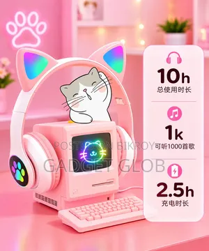 Wireless Cat Ear Headphones (STN-28)