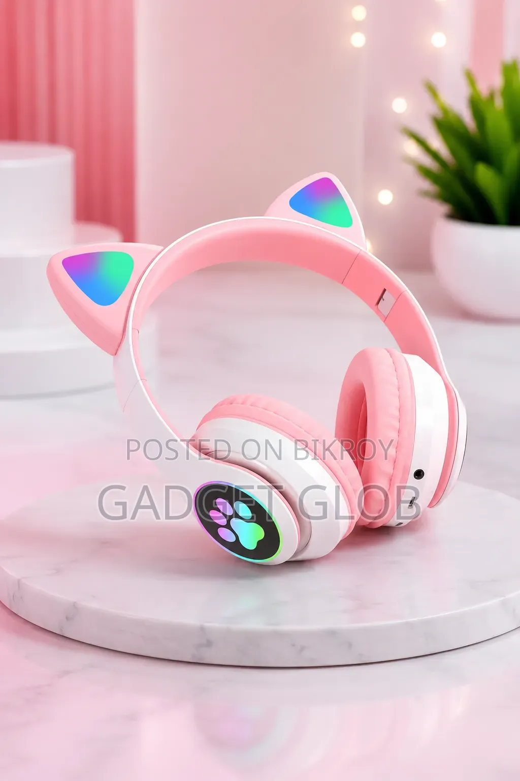 Wireless Cat Ear Headphones (STN-28)