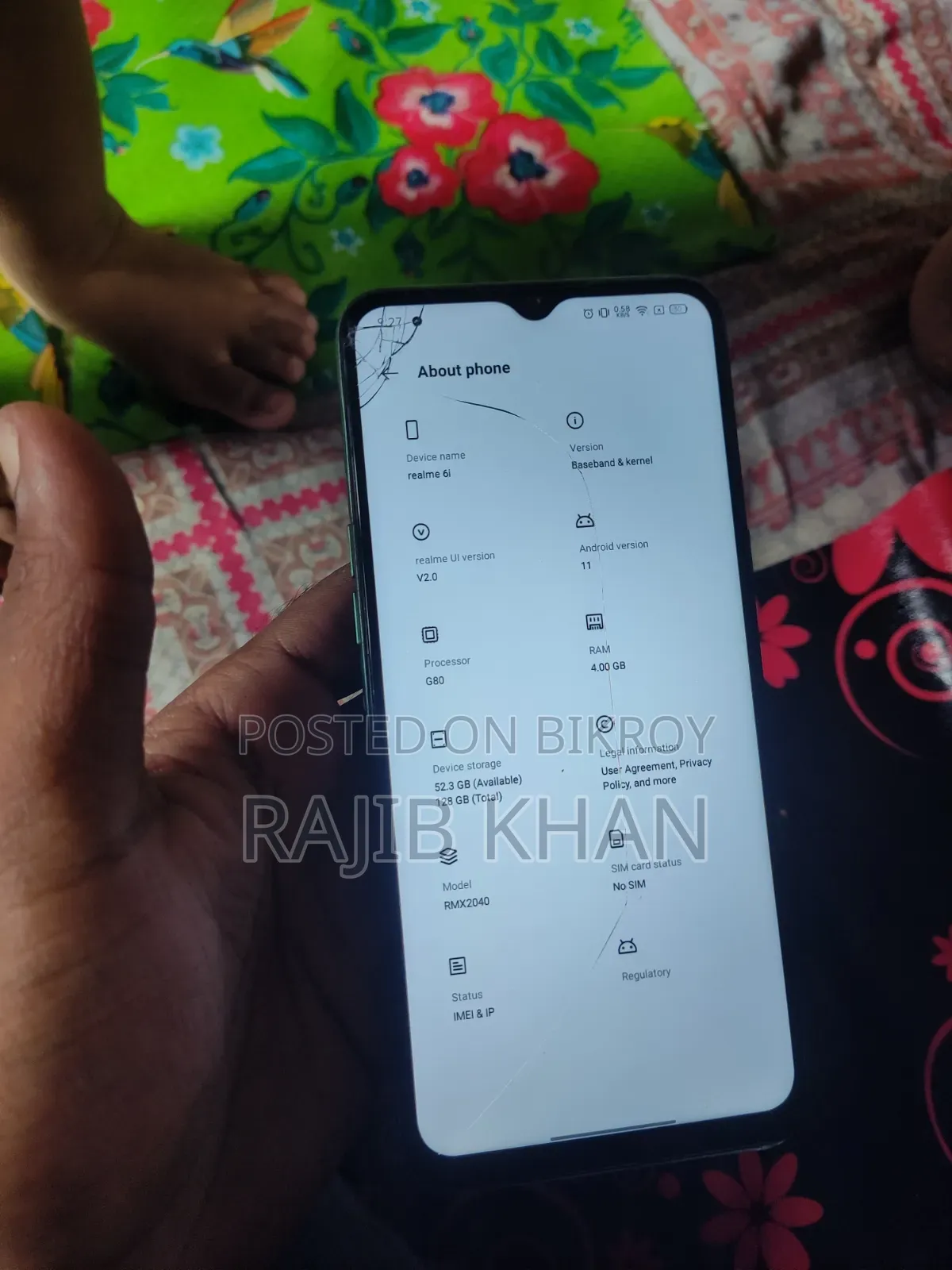 Realme 6i 128 GB Blue