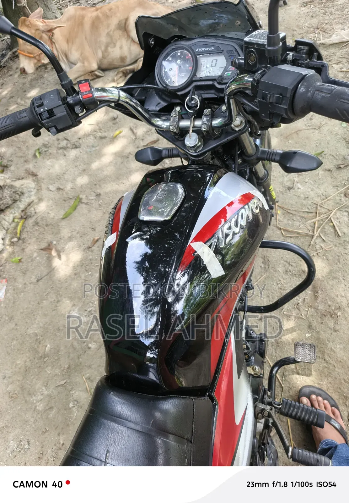 Bajaj Discover 110 2022 Red