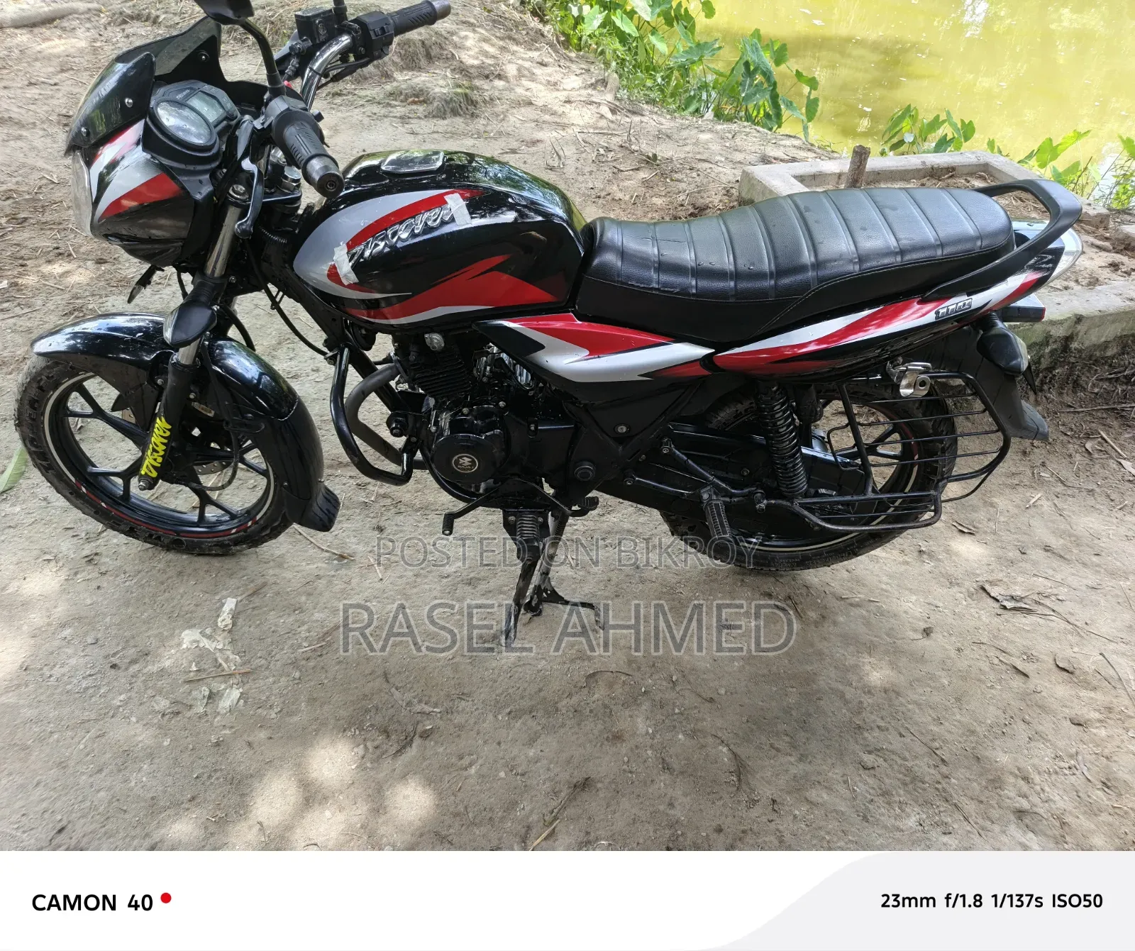 Bajaj Discover 110 2022 Red