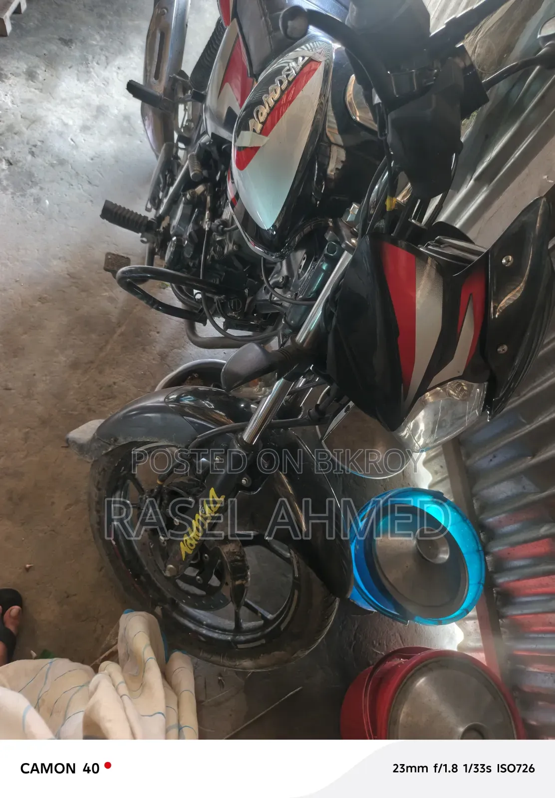 Bajaj Discover 110 2022 Red