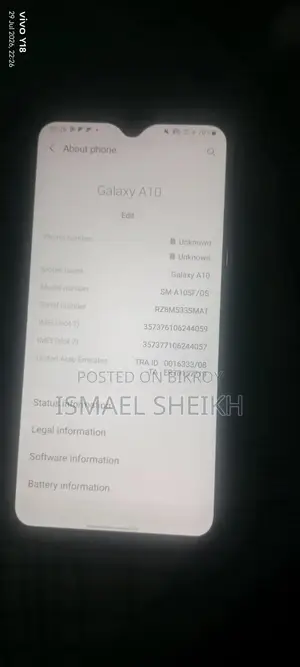 Samsung Galaxy M10 32 GB Black