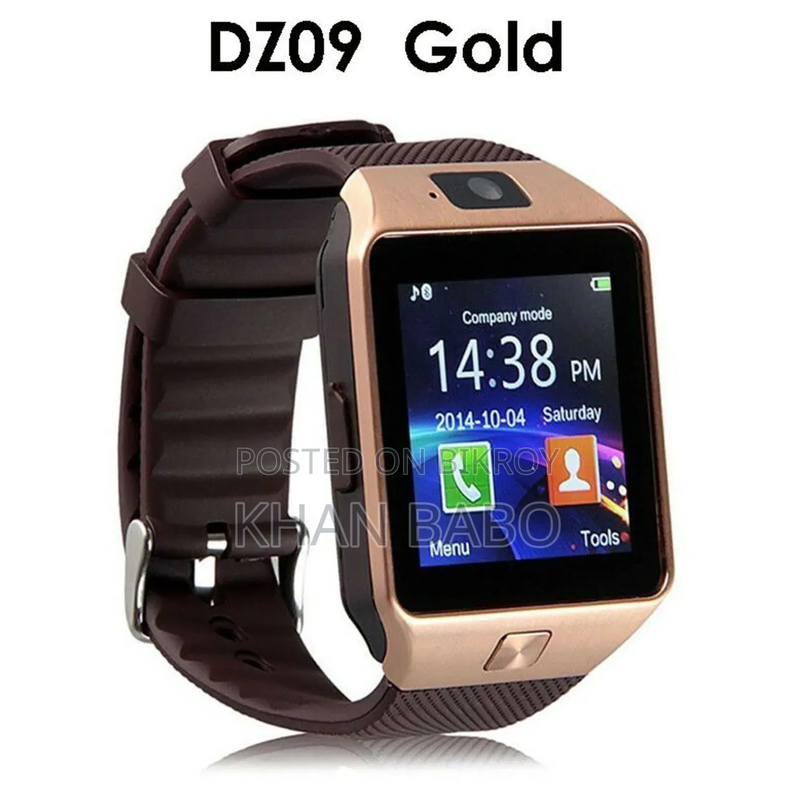 Dz09 SIM Memory Supported Smart Watch