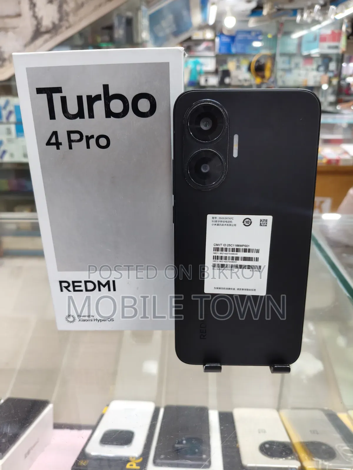 Xiaomi Redmi Turbo 4 Pro 512 GB Black