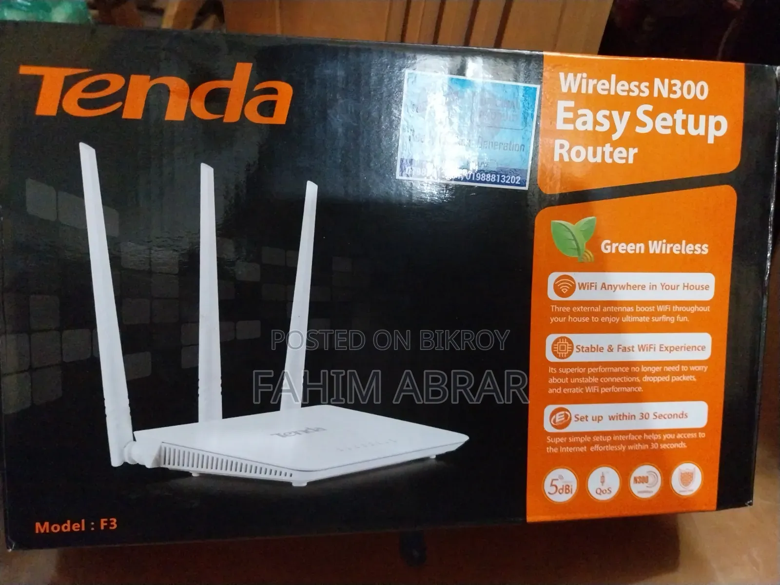 Tenda Router F3