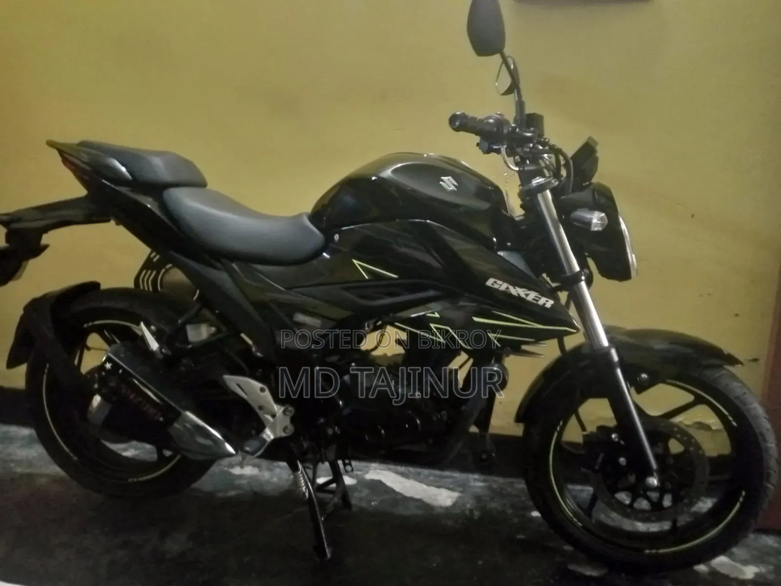 New Suzuki Gixxer 2026 Black