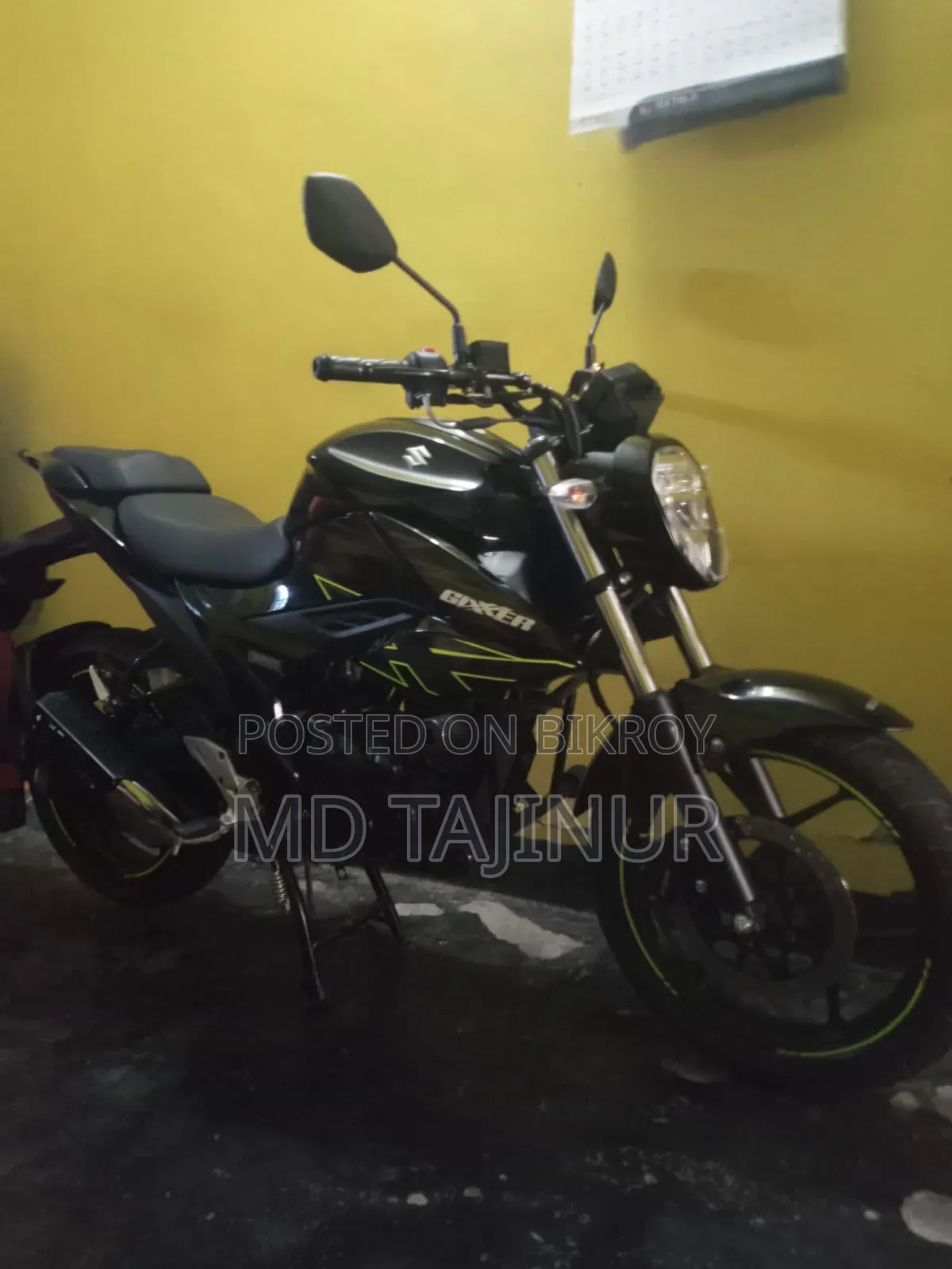 New Suzuki Gixxer 2026 Black