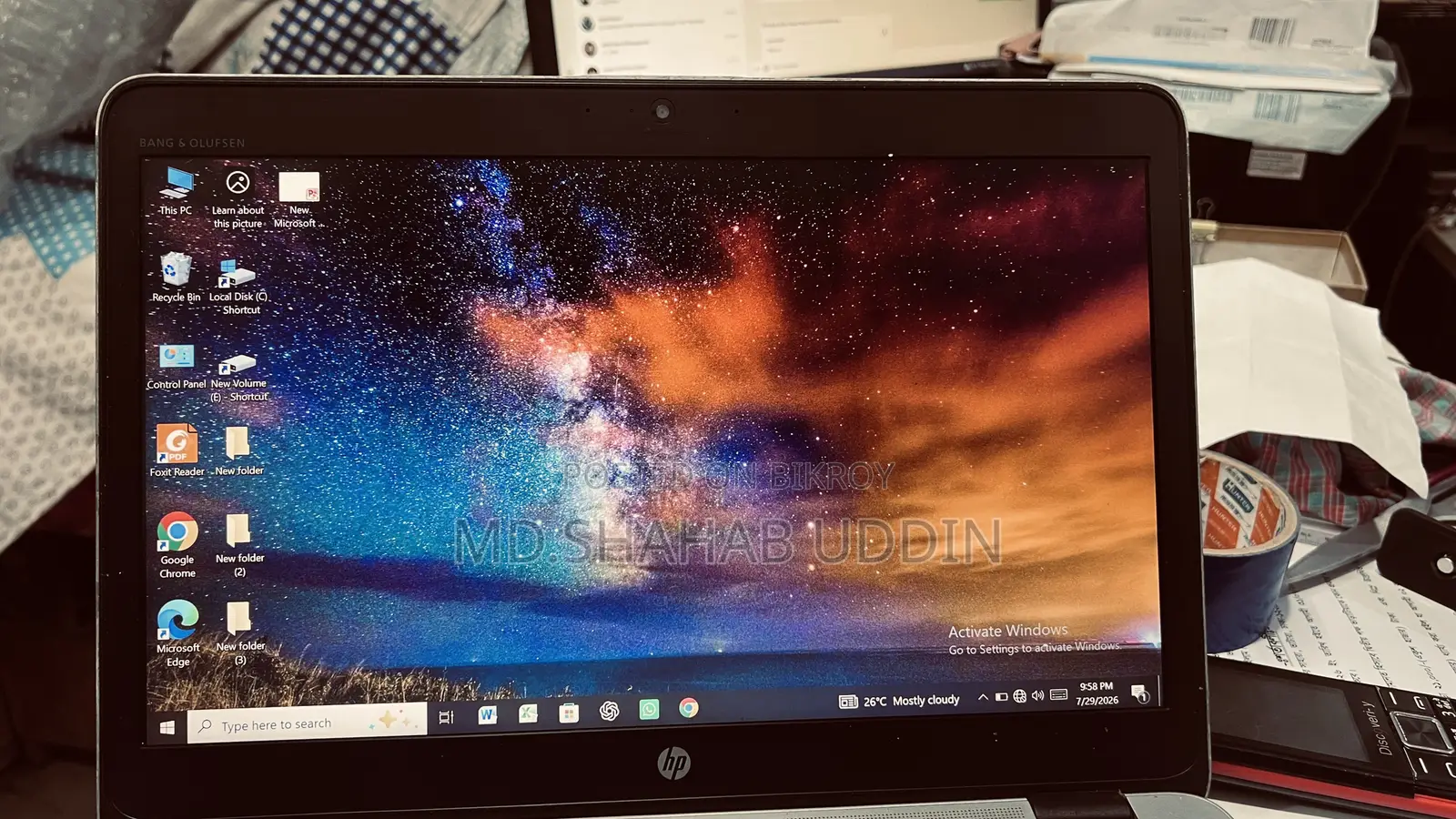 Laptop HP EliteBook 840 G3 8GB Intel Core i5 SSD 256GB