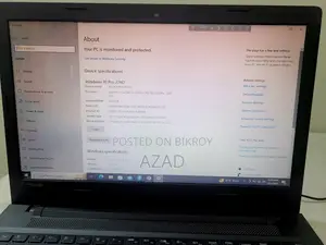 ল্যাপটপ Lenovo IdeaPad 100 4GB ইন্টেল কোর i3 SSD 128GB