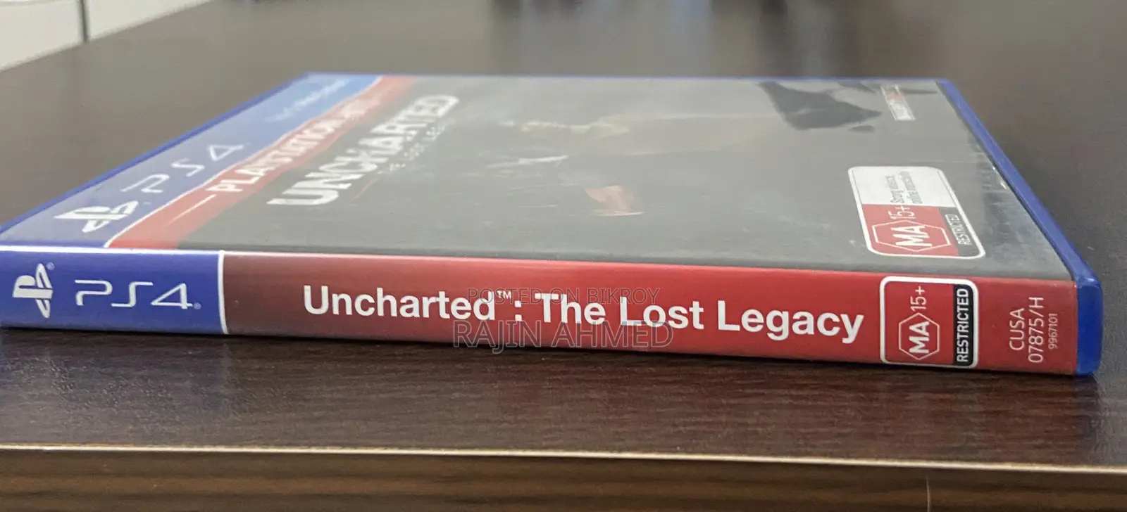 Uncharted Lost Legacy PS4 Gaming Disc