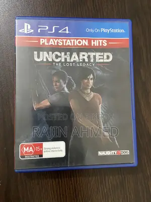 Uncharted Lost Legacy PS4 Gaming Disc