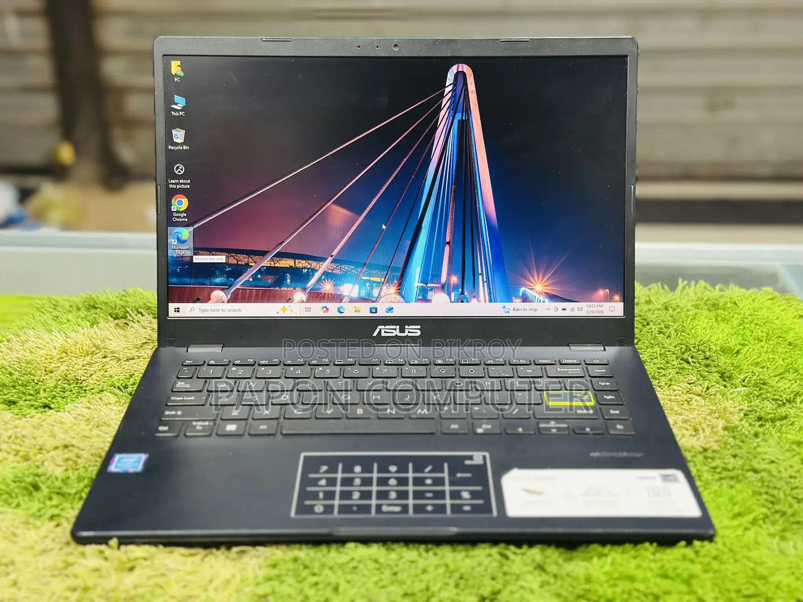 Laptop Asus Vivobook E410M 4GB Intel Pentium SSD 60GB